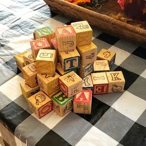 40 wood blocks